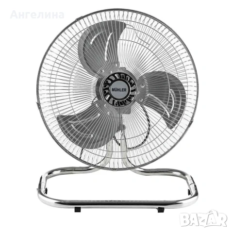 Вентилатор на стойка 16''Muhler FM-6136D 3in1, 50W, индустриален, на стойка, стена, под, снимка 5 - Вентилатори - 55129533