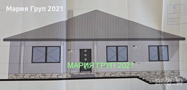 🏡 Отличен парцел с готов проект и разрешение за строеж, снимка 2 - Парцели - 55217537
