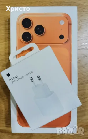 ТОП Състояние. Apple iPhone 17 Pro Max 256GB Cosmic Orange, снимка 4 - Apple iPhone - 55535570