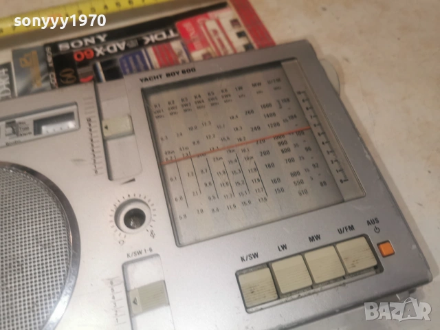 GRUNDIG YACHT BOY 600-ВНОС GERMANY 1606260952L4, снимка 12 - Радиокасетофони, транзистори - 54922140
