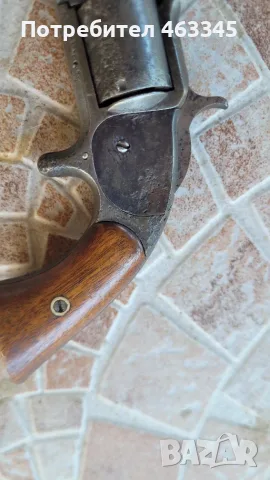 пистолет, пищов, револвер Smith and Wesson Mark 1, снимка 2 - Антикварни и старинни предмети - 55513266