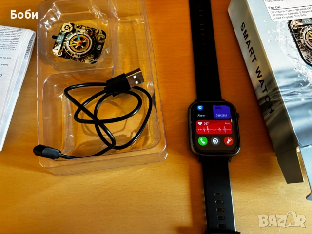  Нов Смарт Часовник/android/ IOS, снимка 2 - Смарт часовници - 54128725
