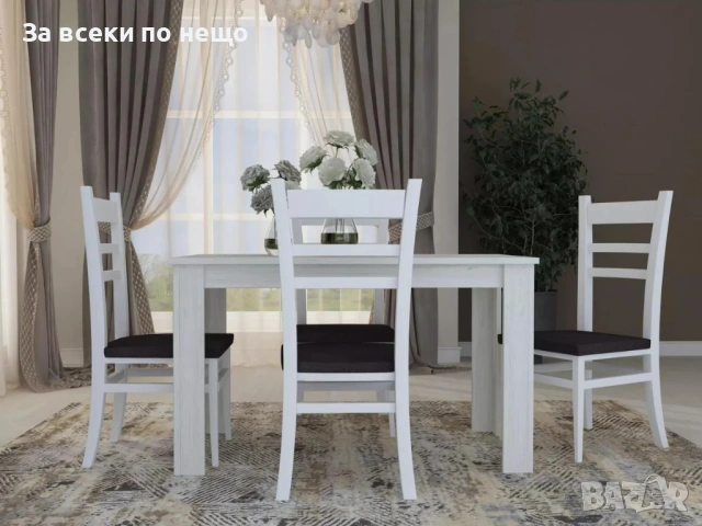 Трапезна маса Дани + 4 стола Код P2484