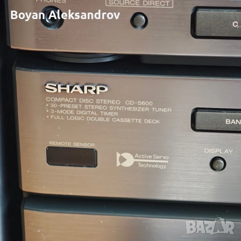 Sharp CD-S600H, снимка 8 - Аудиосистеми - 54982812