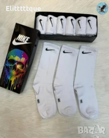 чорапи в кутия nike Adidas Gucci Burberry fendi off white Victoria's secret , снимка 8 - Дамски чорапи - 54904333