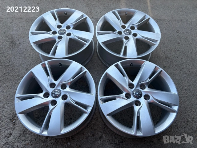 4 броя алуминиеви джанти за Opel Astra J,Antara,Zafira Tourer C,Insignia B 17, снимка 2 - Гуми и джанти - 54439057