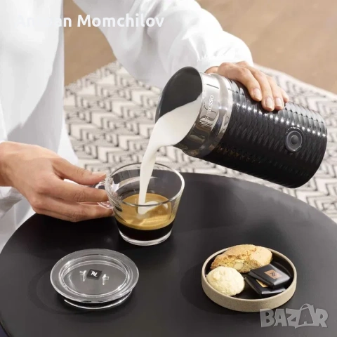Уред за млечна пяна Nespresso Aeroccino 3 White, снимка 3 - Кани - 54827752