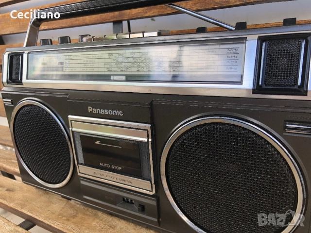 Радиокасетофон Panasonic RX-5015DLS (Matsushita Japan) Vintage Boombox, снимка 11 - Радиокасетофони, транзистори - 54567457
