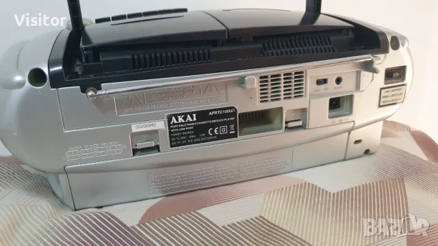 Преносим касетофон AKAI, снимка 12 - Радиокасетофони, транзистори - 55319569