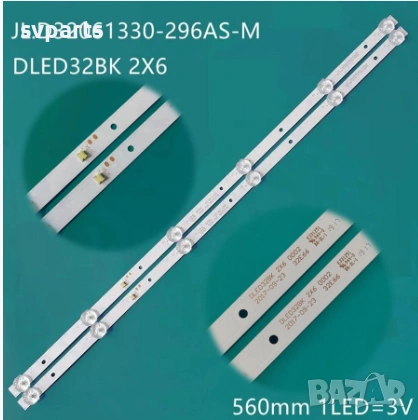 LED ленти за подсветка SKYWORTH DLED32BK 2X6 