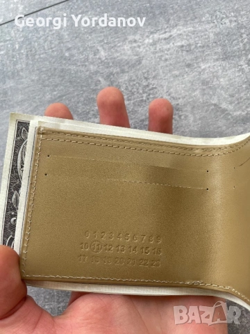Уникално портмоне на Maison Margiela. Единствено в България!!!, снимка 3 - Портфейли, портмонета - 54768612