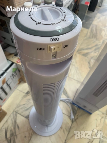 Вентилатор Exquisit Tower,45 W, 3 скорости, таймер 120 мин, снимка 6 - Вентилатори - 55200458