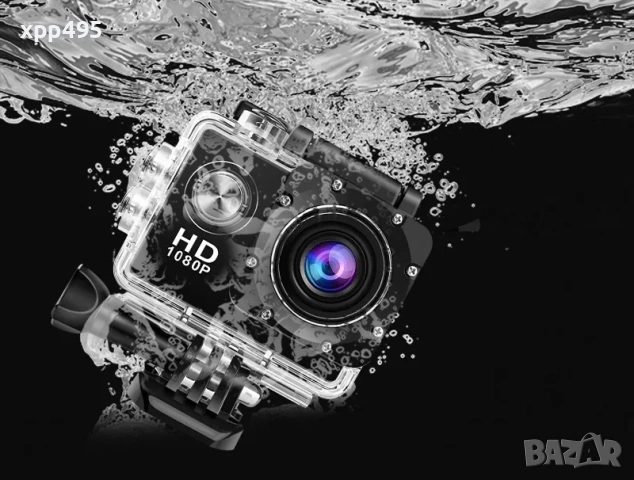 Amkov Amk5000s 1080P@30fps Sunplus 6330m WiFi спортна екшън камера, снимка 5 - Камери - 54175812