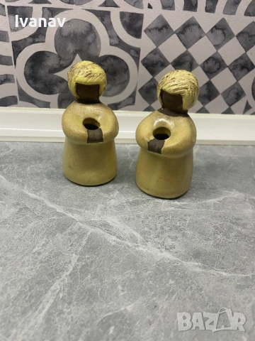 Комплект от две винтидж мини вази Jie Gantofta