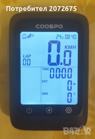 Безжичен GPS велокомпютър, снимка 3 - Аксесоари за велосипеди - 48339176