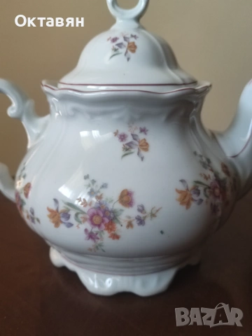 Порцеланов чайник, снимка 6 - Декорация за дома - 54394547