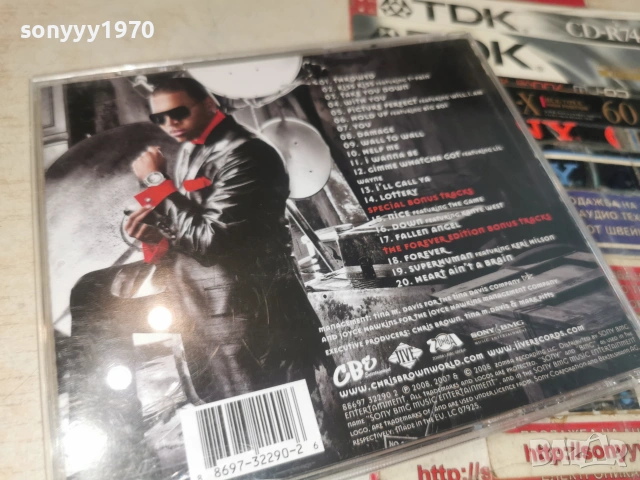 CHRIS BROWN CD 2206261218H2E7R, снимка 8 - CD дискове - 54996110