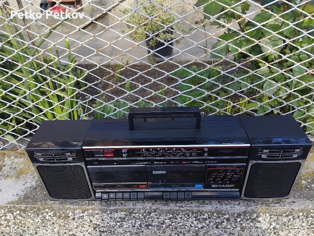 Продавам Касетофон( SHARP WF- 340E (BK) JAPAN) , снимка 2 - Радиокасетофони, транзистори - 54391387