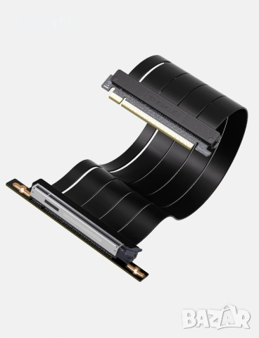 EZDIY-FAB PCIe 5.0 X16 Riser гъвкав кабел за вертикален монтаж на Видео карти 30см, снимка 2 - Кабели и адаптери - 54392690