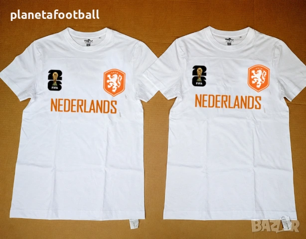тениска на Нидерландия за World Cup 2026!Фен тениски на NEDERLANDS за Световно Първенство 2026!, снимка 2 - Фен артикули - 54902849