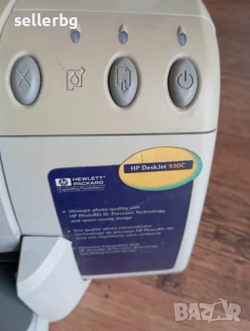 Принтер HP Deskjet 930C / 948C цветен и черен печат, снимка 3 - Принтери, копири, скенери - 34441516