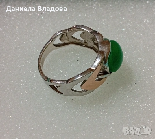 Нов сребърен пръстен, снимка 3 - Пръстени - 54059665