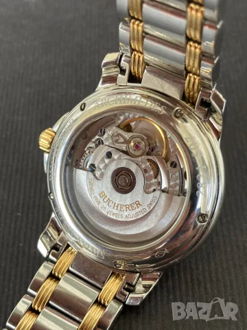 Bucherer Archimedes Automatic 2824 507 gold and steel, снимка 4 - Мъжки - 55340751