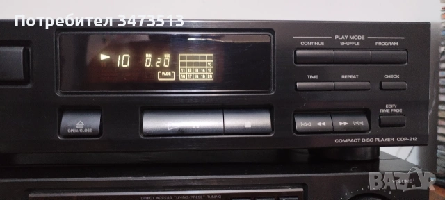 SONY CDP-212, снимка 2 - Аудиосистеми - 54989757