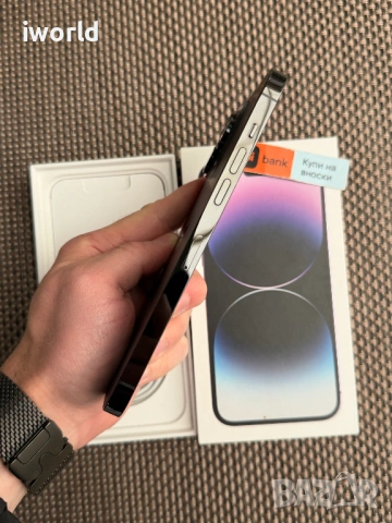 iPhone 14 Pro MAX ❗️1Лизинг от 17€/мес❗️Space Black - черен с опция на изплащане, снимка 3 - Apple iPhone - 54412033