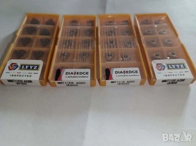 Комплект 10 броя стругарски пластини резба MMT 11IR AG60,11ЕR AG60, снимка 2 - Други инструменти - 54244291
