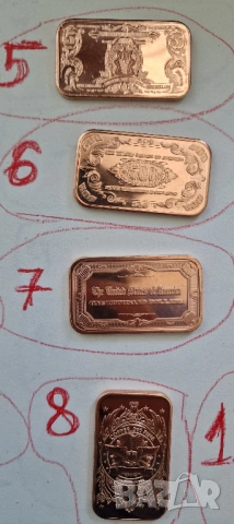 💵 1 oz медна монета 2$ Thomas Jefferson – 999 медно кюлче copper coin copper bar, снимка 7 - Нумизматика и бонистика - 54668822