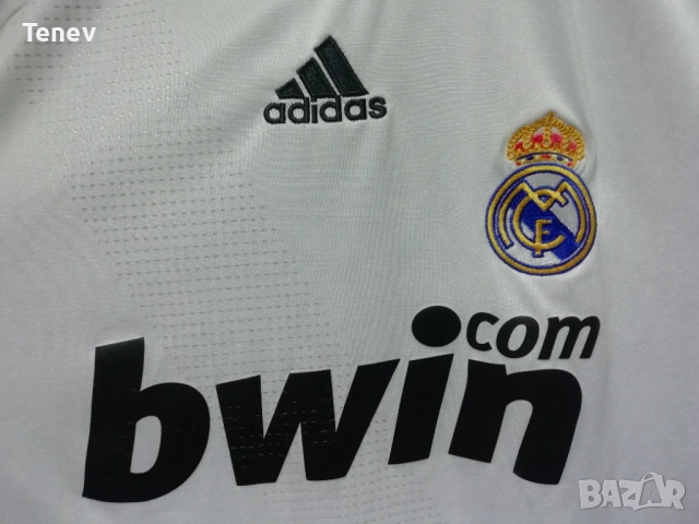 Real Madrid Guti Haz Adidas 2008-2009 оригинална тениска фланелка Реал Мадрид Гути екип, снимка 5 - Тениски - 39712253