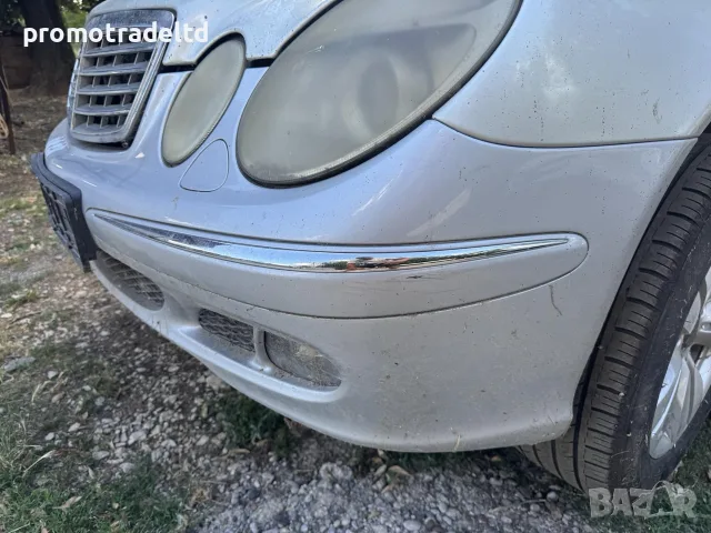 Предна броня Мерцедес Е класа W211 E270 avangart Mercedes E klassa W211, снимка 6 - Части - 55587481