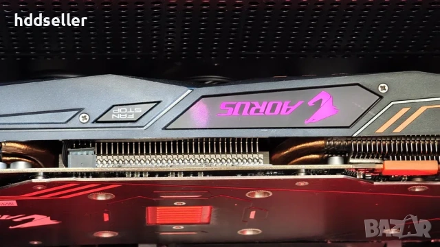 Продавам видеокарта GIGABYTE GTX 1070Ti AORUS 8GB, снимка 4 - Видеокарти - 54637409