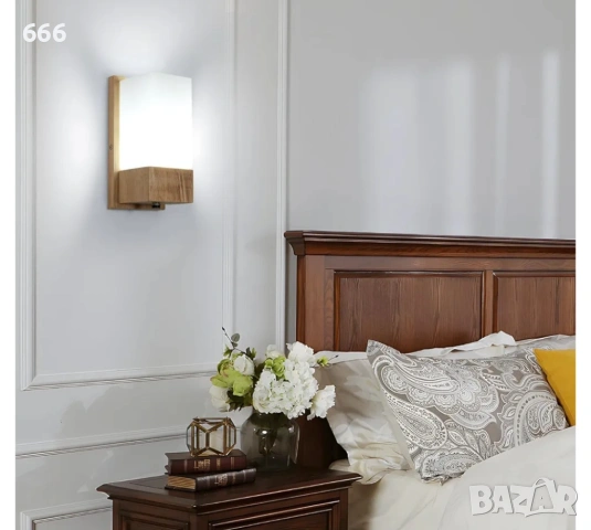 Стенен аплик, E27,, снимка 2 - Лампи за стена - 54281415