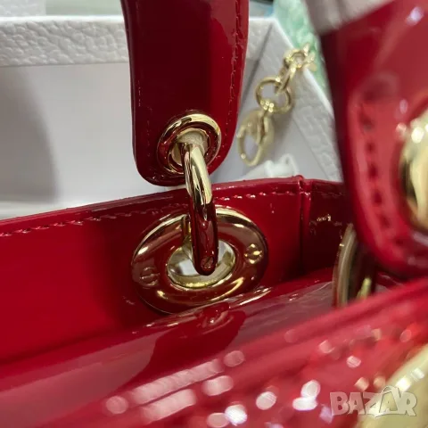 Christian Dior Lady Dior Mini – 20 см, снимка 6 - Чанти - 55417310