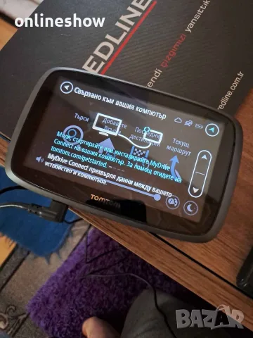 GPS НАВИГАЦИЯ TOMTOM GO 5100 WORLD LIFETIME MAPS, снимка 6 - TOMTOM - 55610480