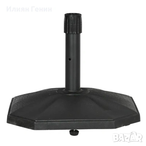 Стойка за чадър Outsunny, 18 кг, снимка 2 - Градински мебели, декорация  - 54308730