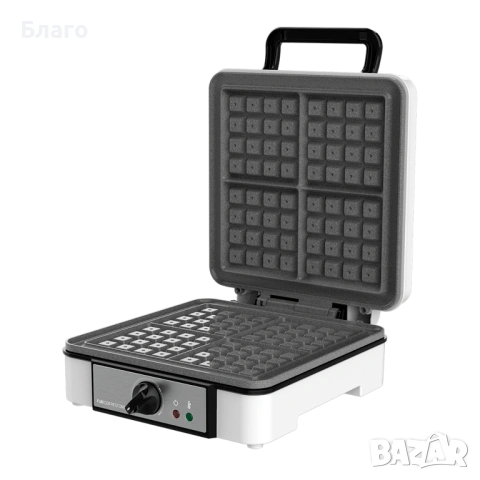 Cecotec електрически гофретник Fun Gofrestone 4 Inox - нов с гаранция, снимка 2 - Гофретници - 54930428