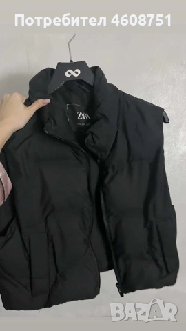 Черен дамски елек 