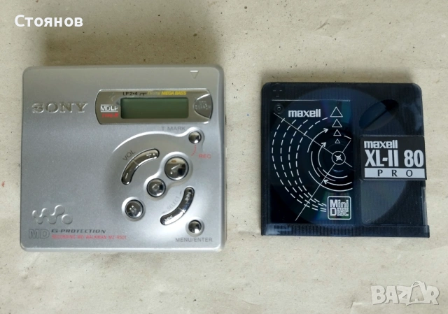 Записващ Мини Диск MiniDisc WALKMAN - Sony MZ-R501