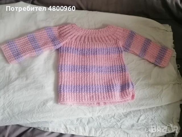Плетени дрешки, снимка 15 - Жилетки и елечета за бебе - 54238715