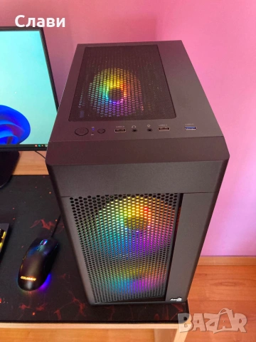 Геймърски компютър Intel Core I5, AMD Radeon R9, 16GB RAM, SSD, HDD, Windows 11 Pro, снимка 8 - Геймърски - 55241061