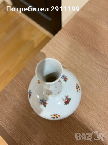 Порцеланова кана, бутилка, снимка 4 - Декорация за дома - 54282453