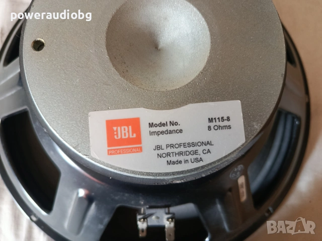JBL M115-8, снимка 4 - Тонколони - 54875312