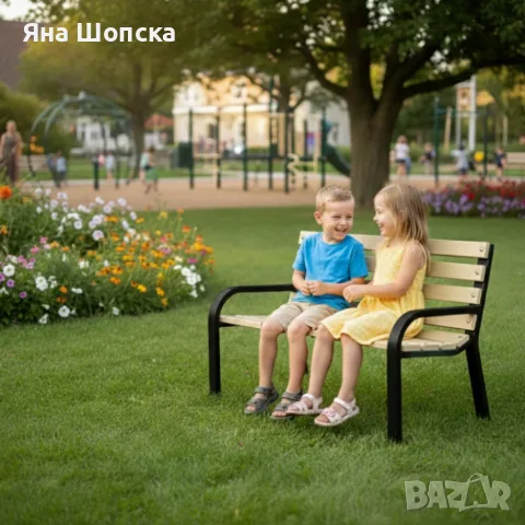 Детска пейка - здрава конструкция и модерен дизайн