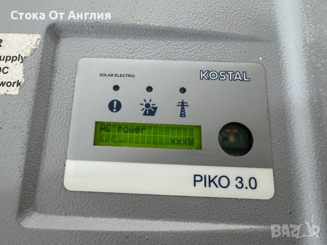 Инвертор соларен - Kostal Piko 3.0 DCS / 2.8kW max, снимка 6 - Друга електроника - 54601577