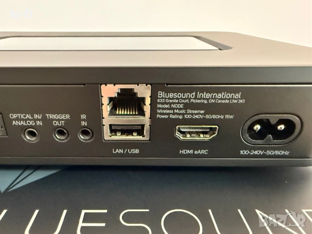 Bluesound Node N130 Hi-Res Music Streamer, снимка 13 - Ресийвъри, усилватели, смесителни пултове - 54422079