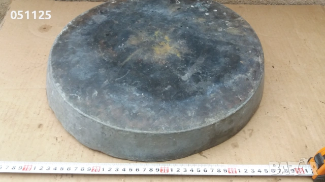 кована възрожденска бакърена тава за погачи , снимка 10 - Антикварни и старинни предмети - 54034112