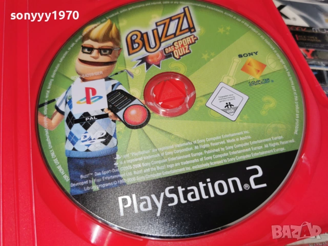 SONY PS2 BUZZ GAME 2405261915H1E3R, снимка 4 - Игри за PlayStation - 54661969